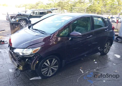 2017 Honda Fit Ex-L from USA, damaged, VIN 3HGGK5H81HM702662